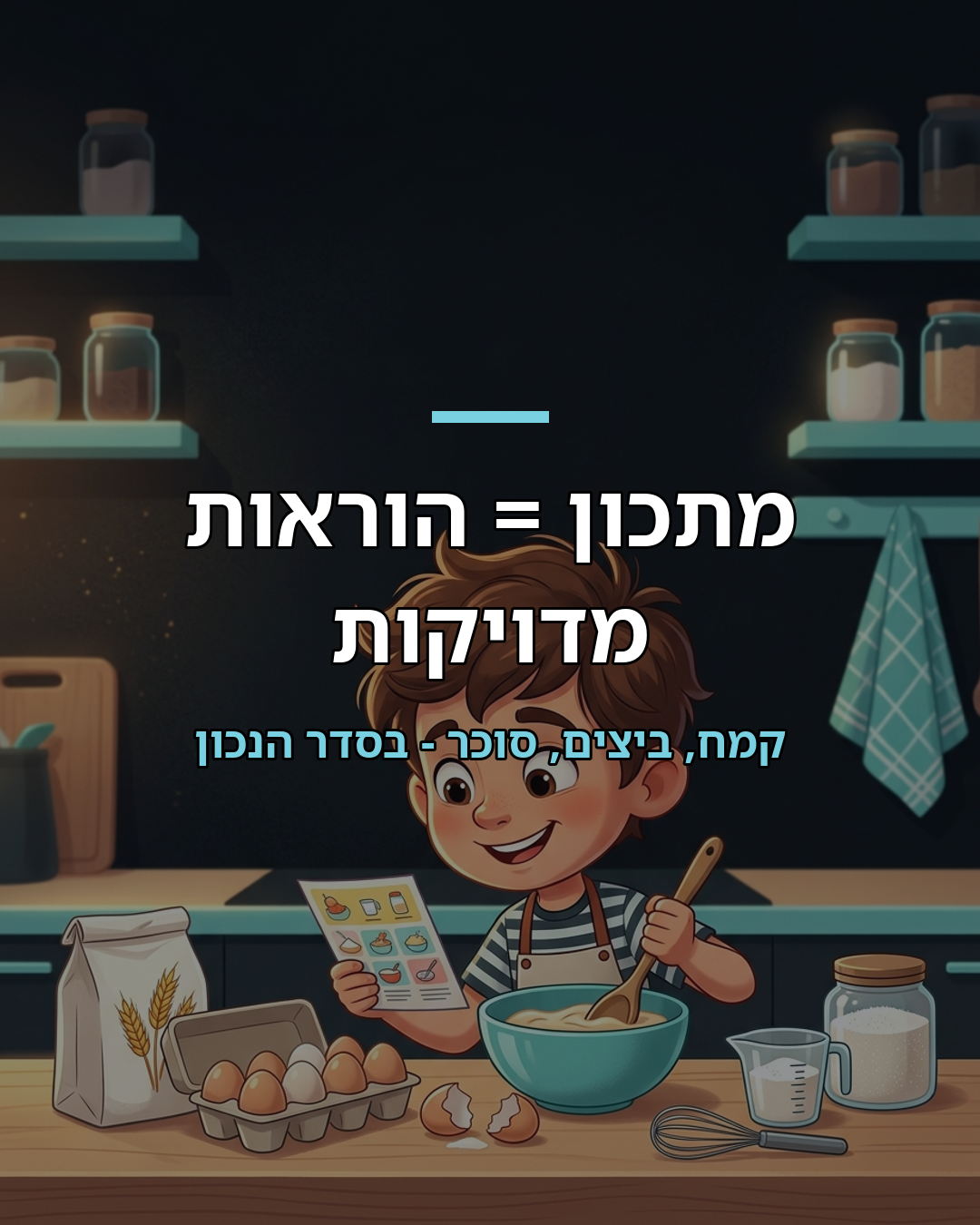 מה זה קוד ולמה זה כמו מתכון